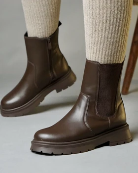 کفش زمستانی زنانه نیم بوت کاترین