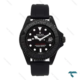 ساعت رولکس یاخ مستر مردانه بند رابر مشکی Rolex-6811-G