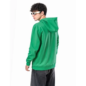 هودی سبز زیگ zig مدل basic comfort کد365