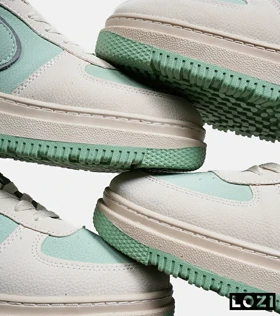 کفش مردانه و زنانه کرم سبز NIKE AIR FORCE