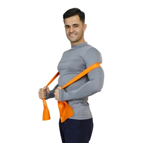 کش پیلاتس نارنجی 2 متری تن‌زیب - سختی 4 (سنگین)