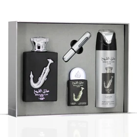 ست ادکلن عشق ال شیوخ نقره ای Lattafa Pride Ishq Al Shuyukh Silver