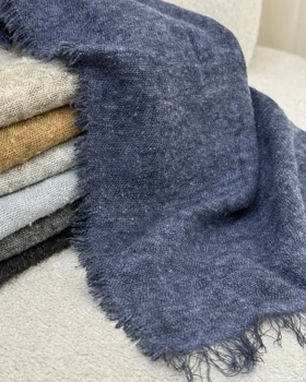 شال بافت پاییزه ساده