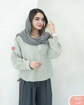 شومیز پاستلی 9851