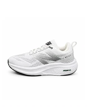 کتانی مردانه مدل رانینگ نیوبالانس سفید طوسی New BALANCE
