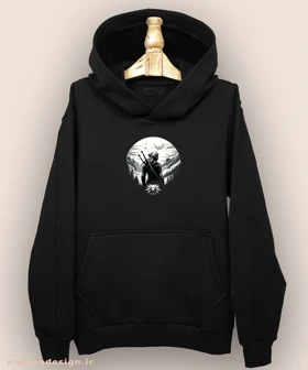 هودی مردانه و زنانه طرح ویچر شخصیت گرالت کد 987