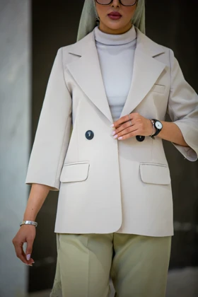 مانتو سوپر مازراتی آستین سه ربع