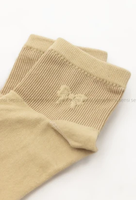 جوراب پاپیون نیم ساق پنبه کد1004923