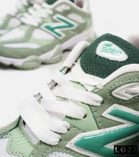 کفش کتانی زنانه سبز سفید NEW BALANCE 9060 مدل 4200
