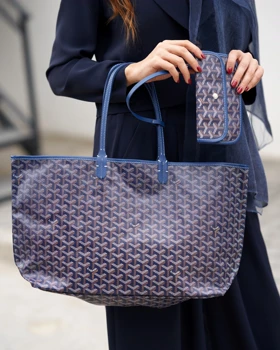کیف گویارد (Goyard) بزرگ 50125 (آبی درباری (سرمه ای))