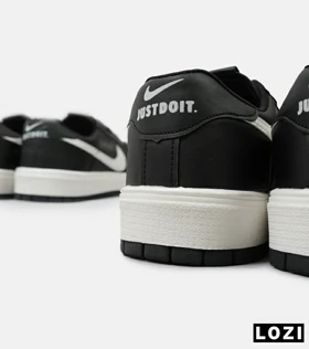 کفش کتانی مردانه مشکی سفید نایک NIKE SB