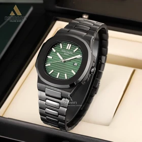 ساعت مردانه پتک فیلیپ Patek Philippe Nautilus Black-KGr1
