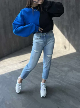 شلوار جین کمرریش