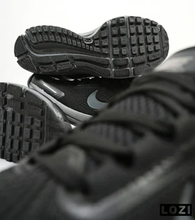 کفش کتانی مردانه مشکی طوسی 24 NIKE zoom structure