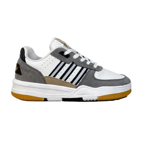 کتانی اسپرت مردانه مدل آدیداس Adidas رنگ سفید طوسی کد 51396