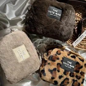 کیف خزدار marc jacobs