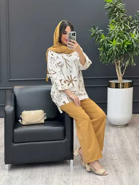ست طرح دار آستین پاگن