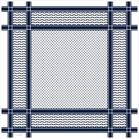 روسری نخ پنبه کوفیا