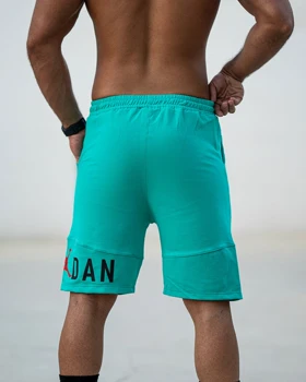 شلوارک بگ ورزشی JORDAN فیروزه ای