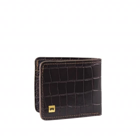 کیف پول مردانه مدل D126/5 (کرو قهوه ای سوخته)