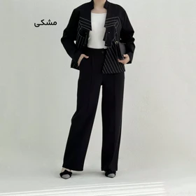 ست کت و شلوار زنانه طرحدار