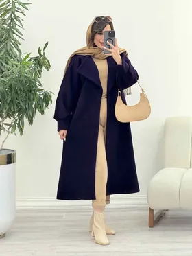 پالتو فوتر بلند آستین پیله