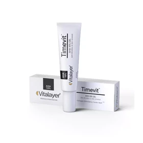 کرم ژل لایه بردار تایم ویت ویتالیر AHA 10 درصد 30 میل