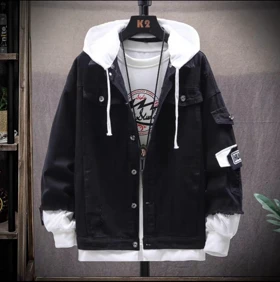 کت جین گرم بالا پنبه