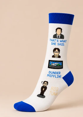 جوراب ساق بلند طرح آفیس The Office