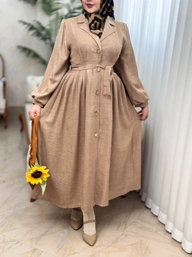 مانتو پیراهنی پارمیس 3252