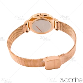 ساعت دنیل ولینگتون زنانه حصیری رزگلد 102468