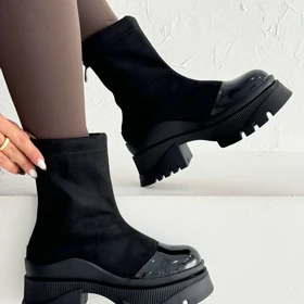 نیم بوت پشت زیپ برت 357