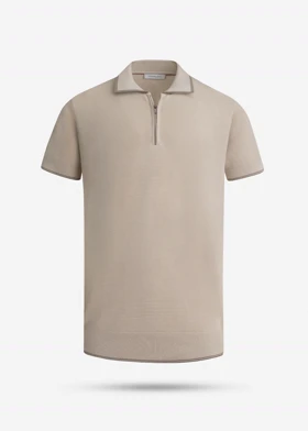 پولوشرت نیم زیپ knit