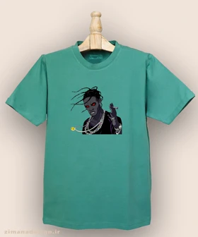 تیشرت مردانه و زنانه طرح تراویس اسکات کد 948