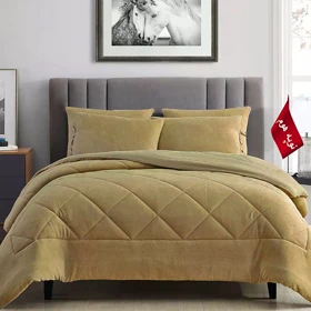 روتختی مینیمال کتان مخمل طرح لوزی