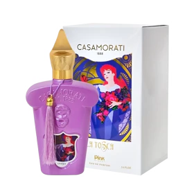 ادوپرفیوم زنانه پینک ویژوآل Pink مدل کازاموراتی لاتوسکا Casamorati La Tosca حجم 100 میلی لیتر طرح مارک