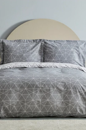 سرویس روتختی دو نفره Karaca Home مدل Colby پنبه - طوسی