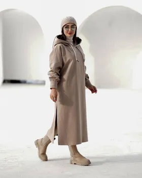 کفتان کلاه دار فوتر زنانه