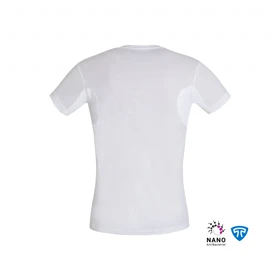 زیرپوش نانو آنتی باکتریال ضد تعریق یقه هفت باز مردانه سفید