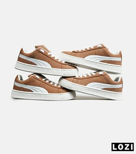 کفش کتانی ورزشی قهوه ای مردانه و زنانه PUMA suede XL