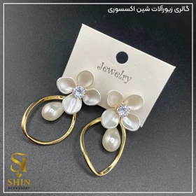 گوشواره مینا کاری شده کد gzm22