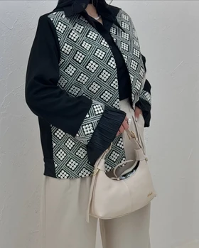 کت سوزن دوزی لینن