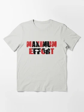 تیشرت طرح ددپول Maximum Effort Essential T-Shirt