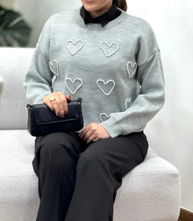 پلیور بافت زنانه ترک لوسیا