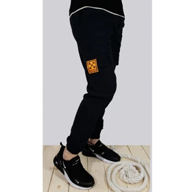 شلوار اسلش شش جیب مردانه OFF-WHITE مشکی