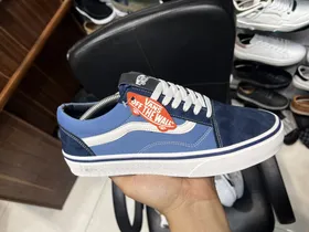 کتانی off the wall آبی خاص بسیار با کیفیت و زیبا(تا سایز 44)