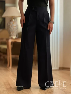 شلوار از بالا راسته پیله دار قد 110