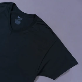 تیشرت اورجینال مشکی ساده برند HANES امریکا