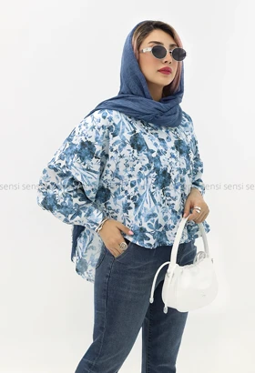 شومیز خفاشی طرح دار