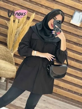 مانتو میکرو چهارجیب کمرگت
